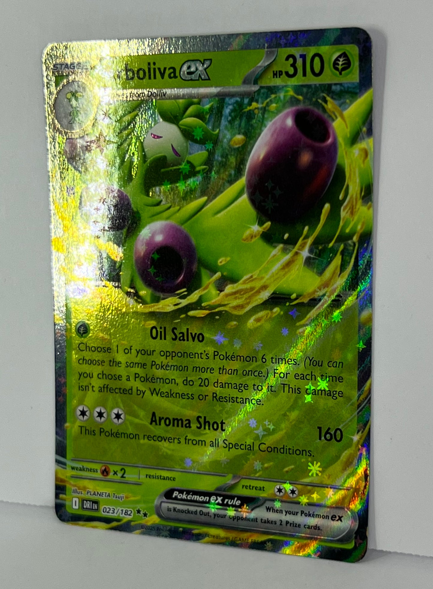 Arboliva ex - SV10: Destined Rivals (DRI) DR HOLO NM