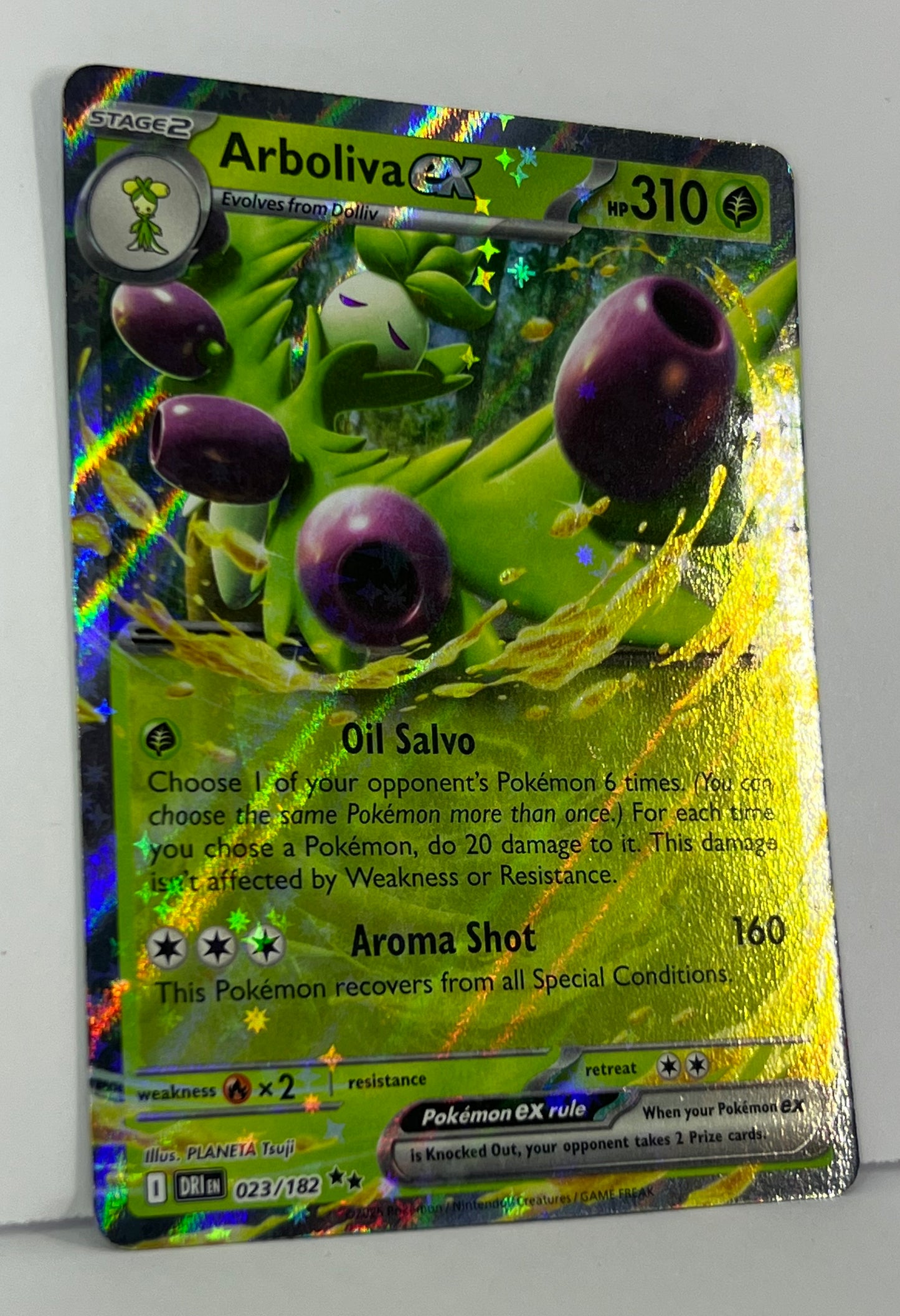 Arboliva ex - SV10: Destined Rivals (DRI) DR HOLO NM