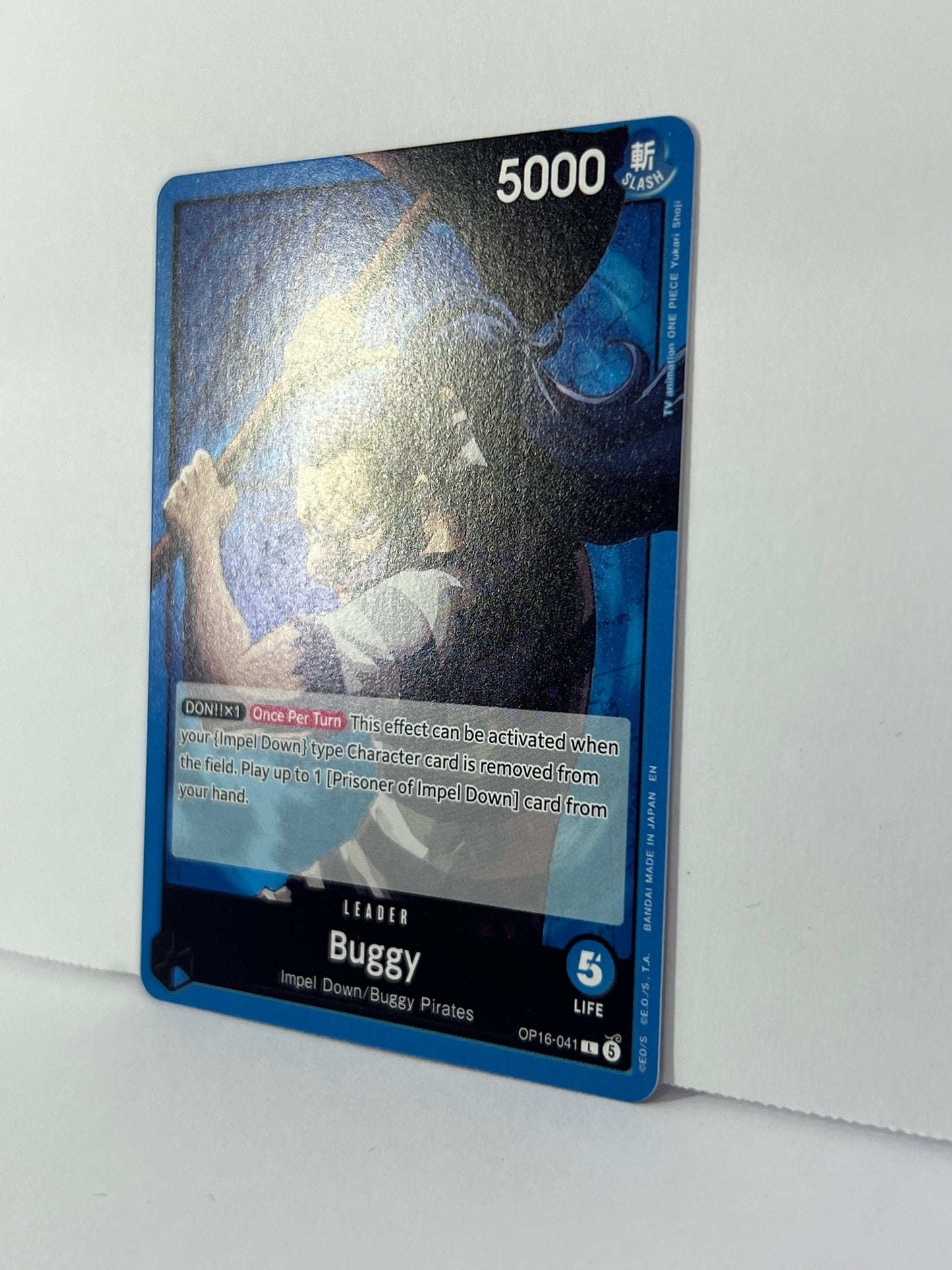 Buggy  - The Time of Battle OP16-041 L NM