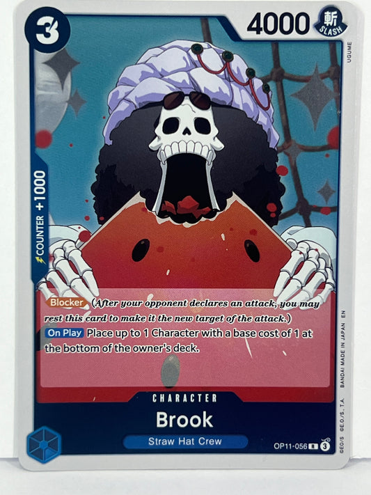 Brook - A Fist of Divine Speed OP11-056 R HOLO NM