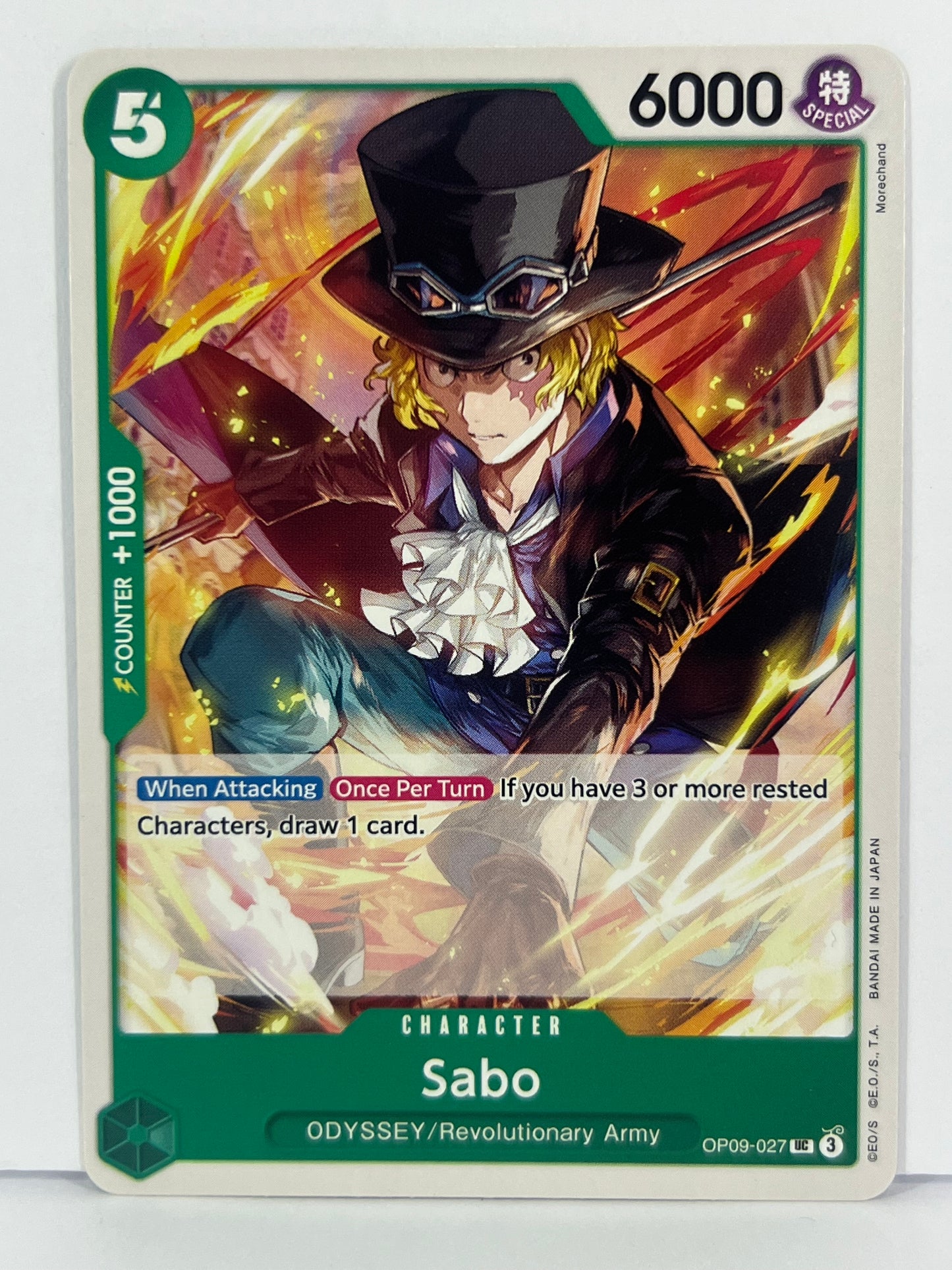Sabo - Emperors in the New World OP09-027 UC NM