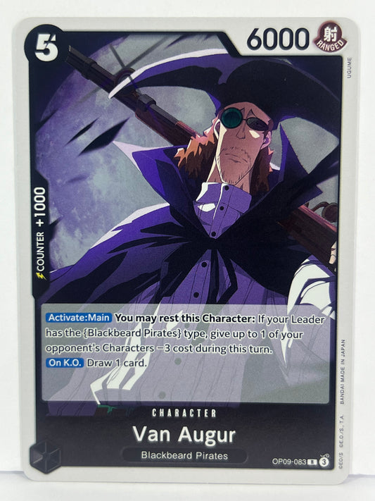 Van Augur - Emperors in the New World OP09-083 R HOLO NM