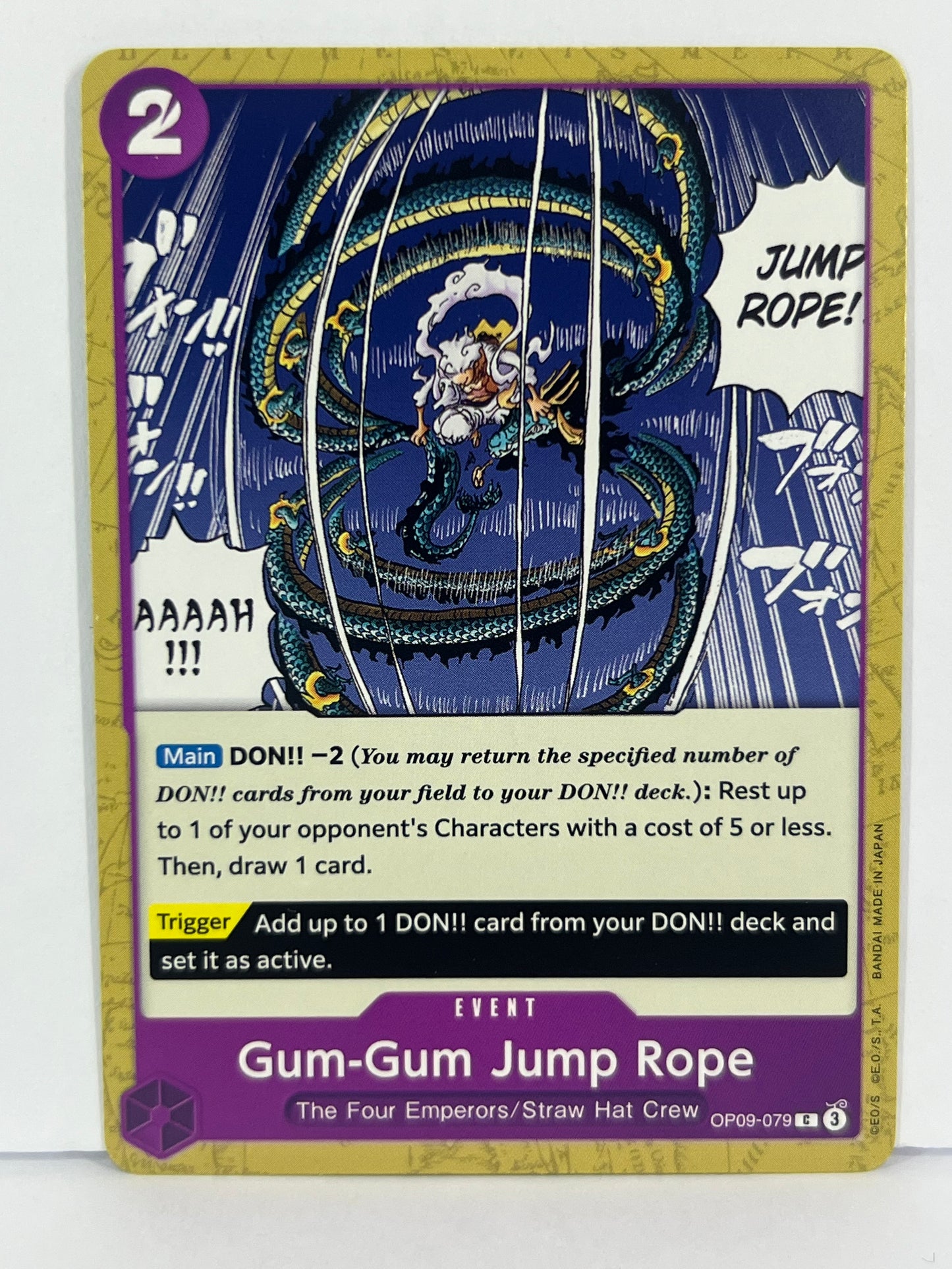 Gum-Gum Jump Rope - Emperors in the New World OP09-079 C NM