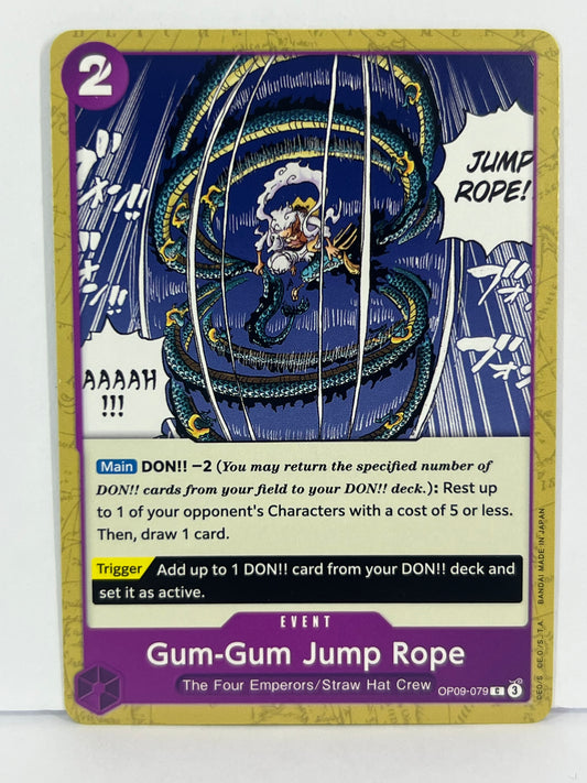 Gum-Gum Jump Rope - Emperors in the New World OP09-079 C NM