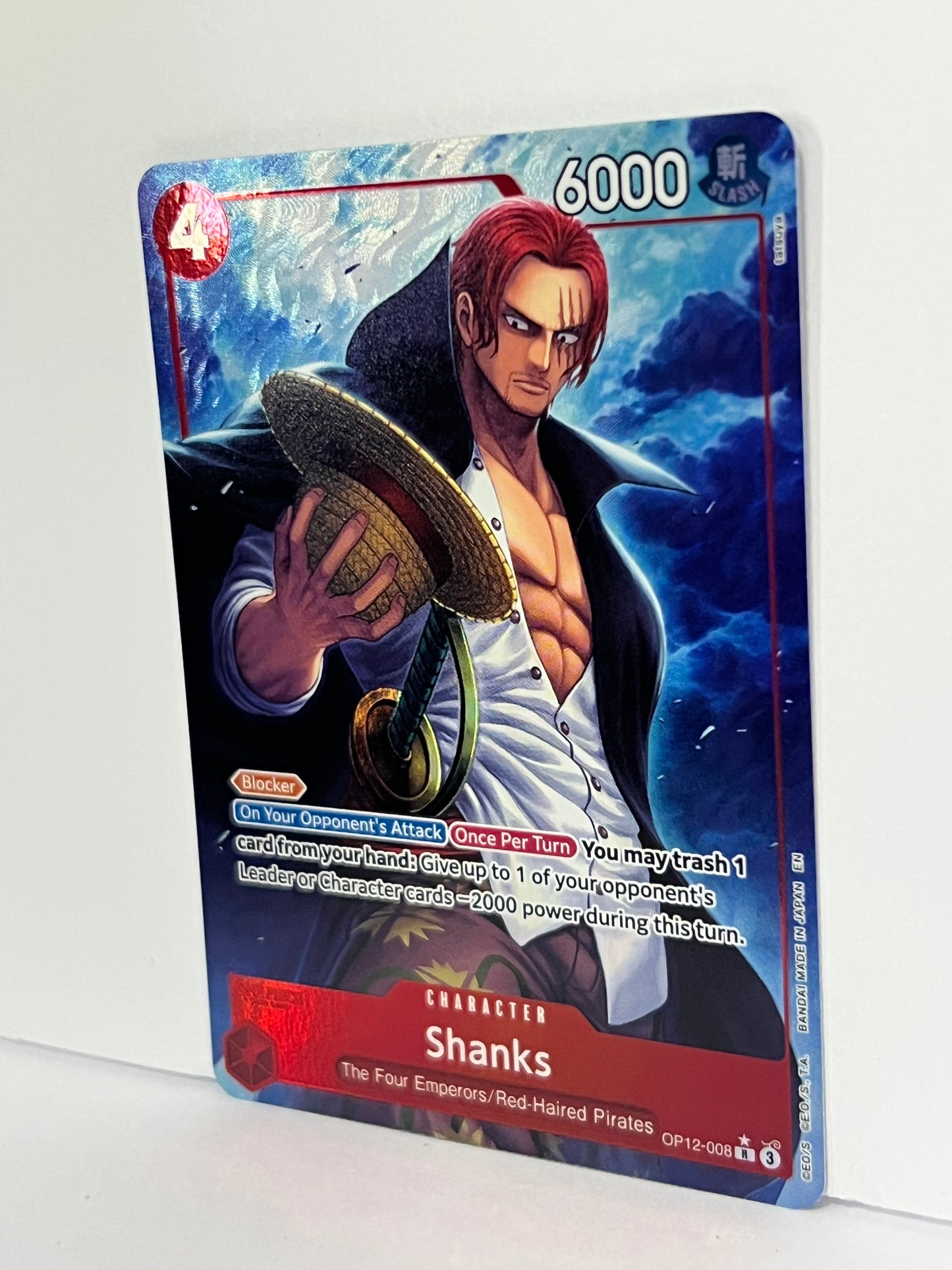 Shanks (Alternate Art) - Legacy of the Master OP12-008 R HOLO NM