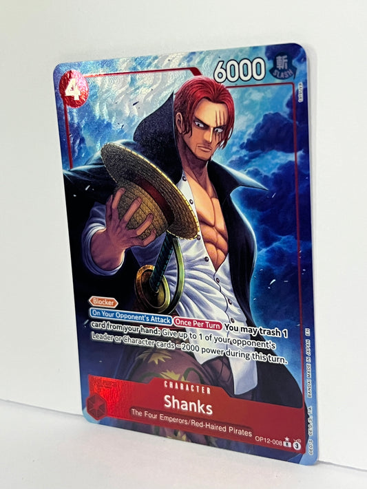 Shanks (Alternate Art) - Legacy of the Master OP12-008 R HOLO NM