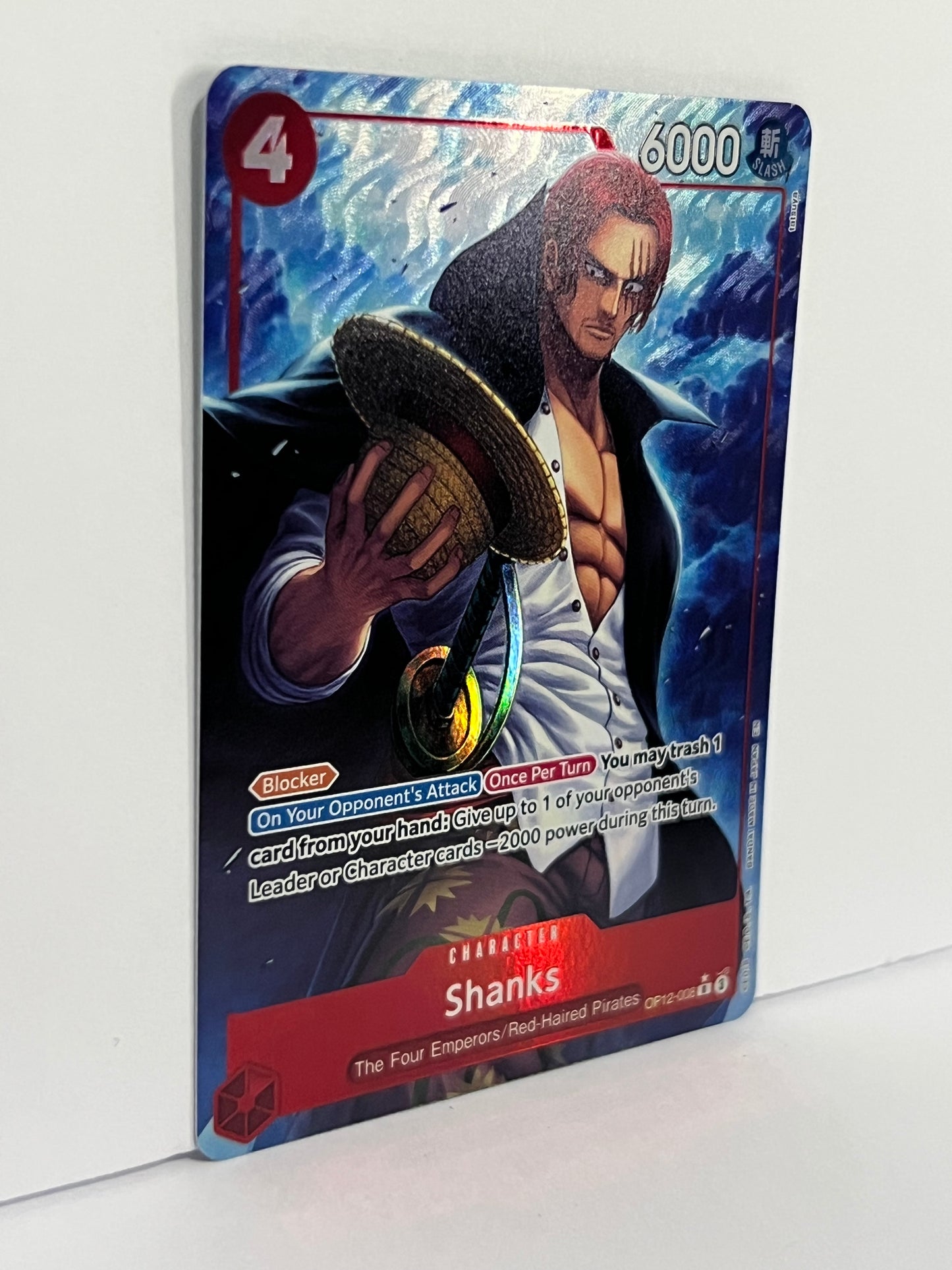 Shanks (Alternate Art) - Legacy of the Master OP12-008 R HOLO NM