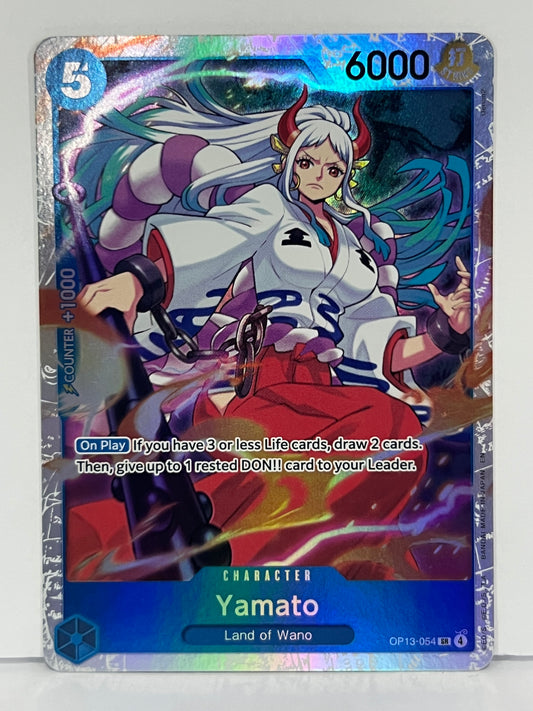 Yamato - Carrying On His Will OP13-054 SR HOLO NM