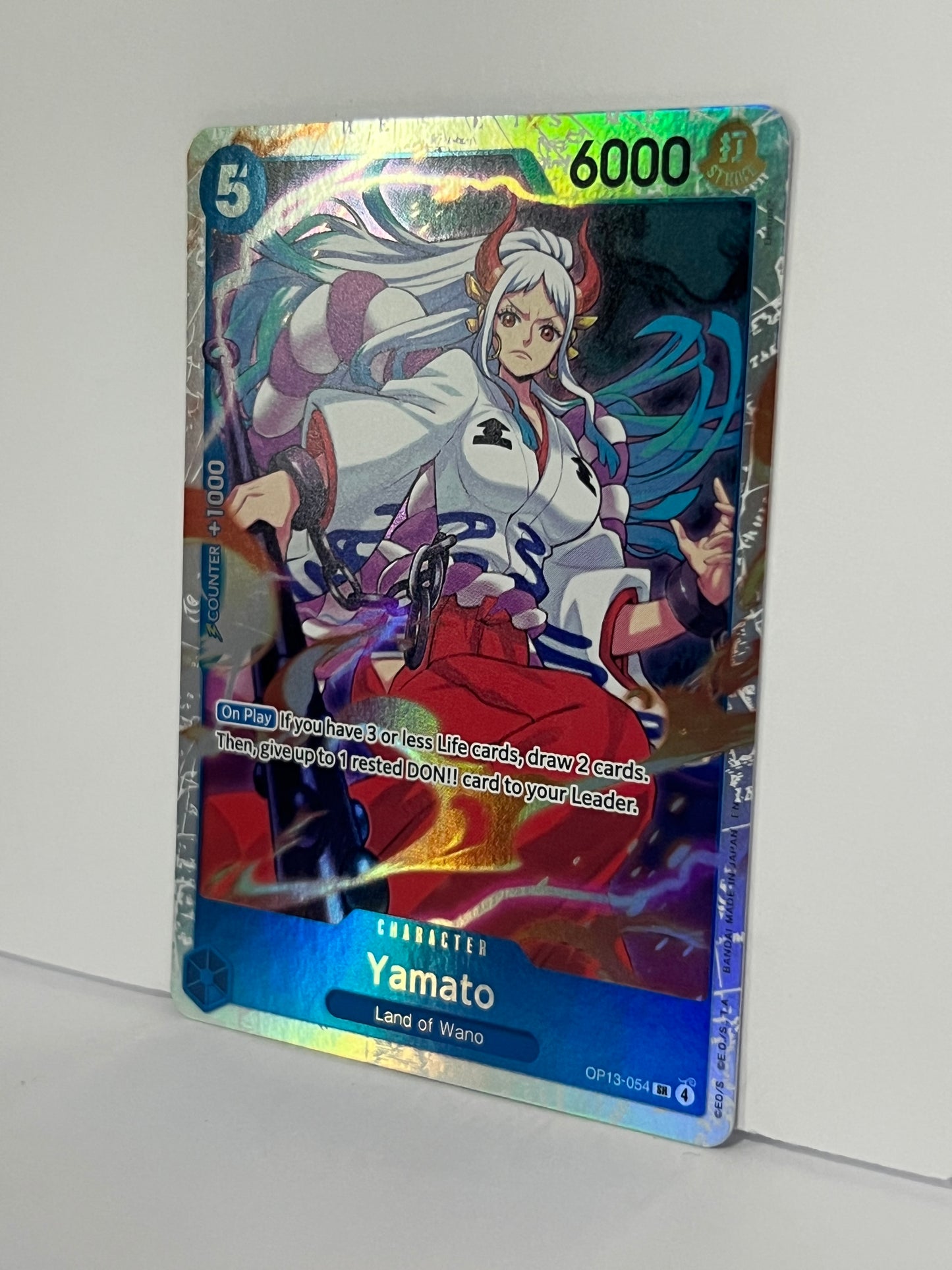 Yamato - Carrying On His Will OP13-054 SR HOLO NM