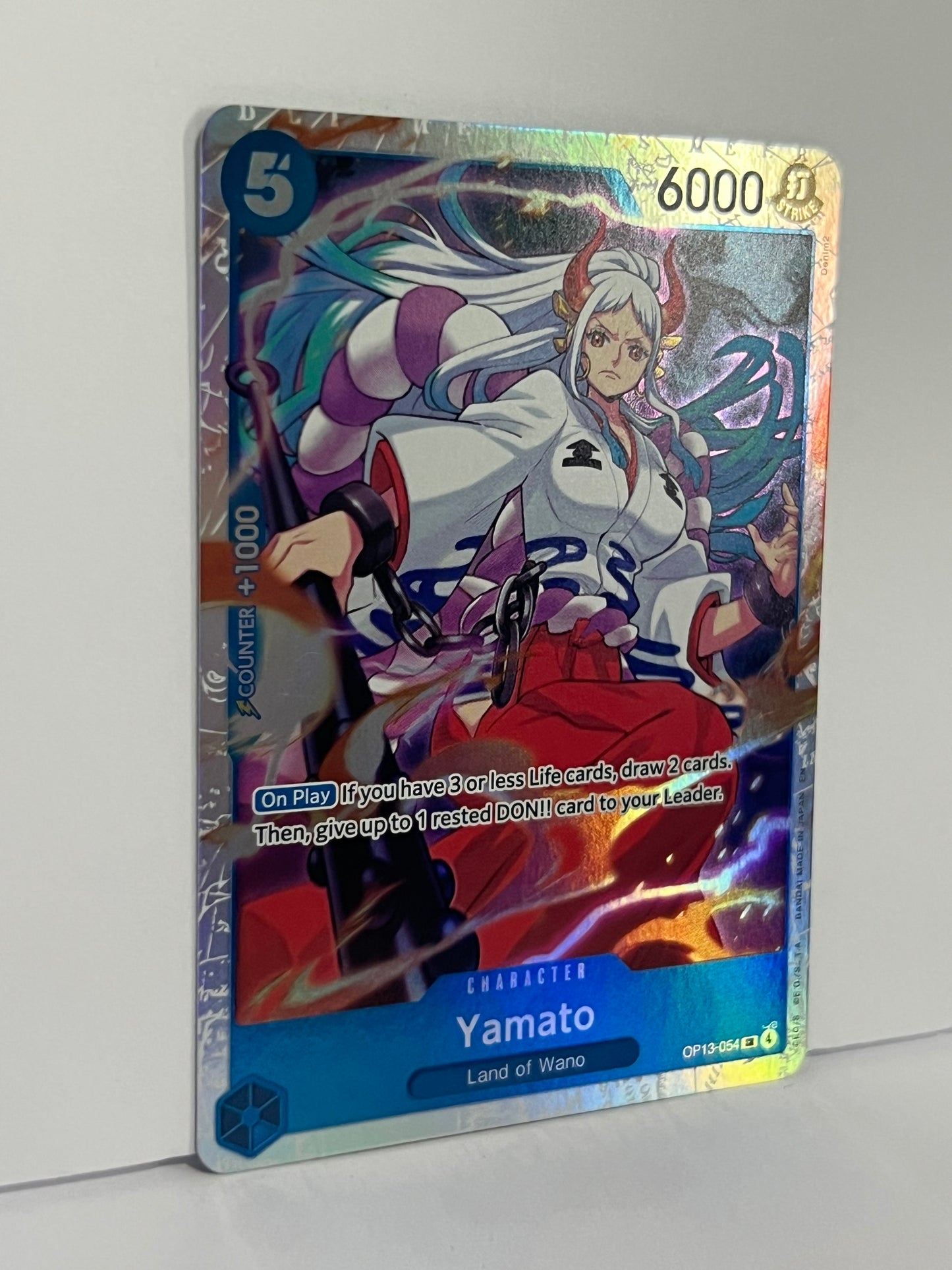 Yamato - Carrying On His Will OP13-054 SR HOLO NM