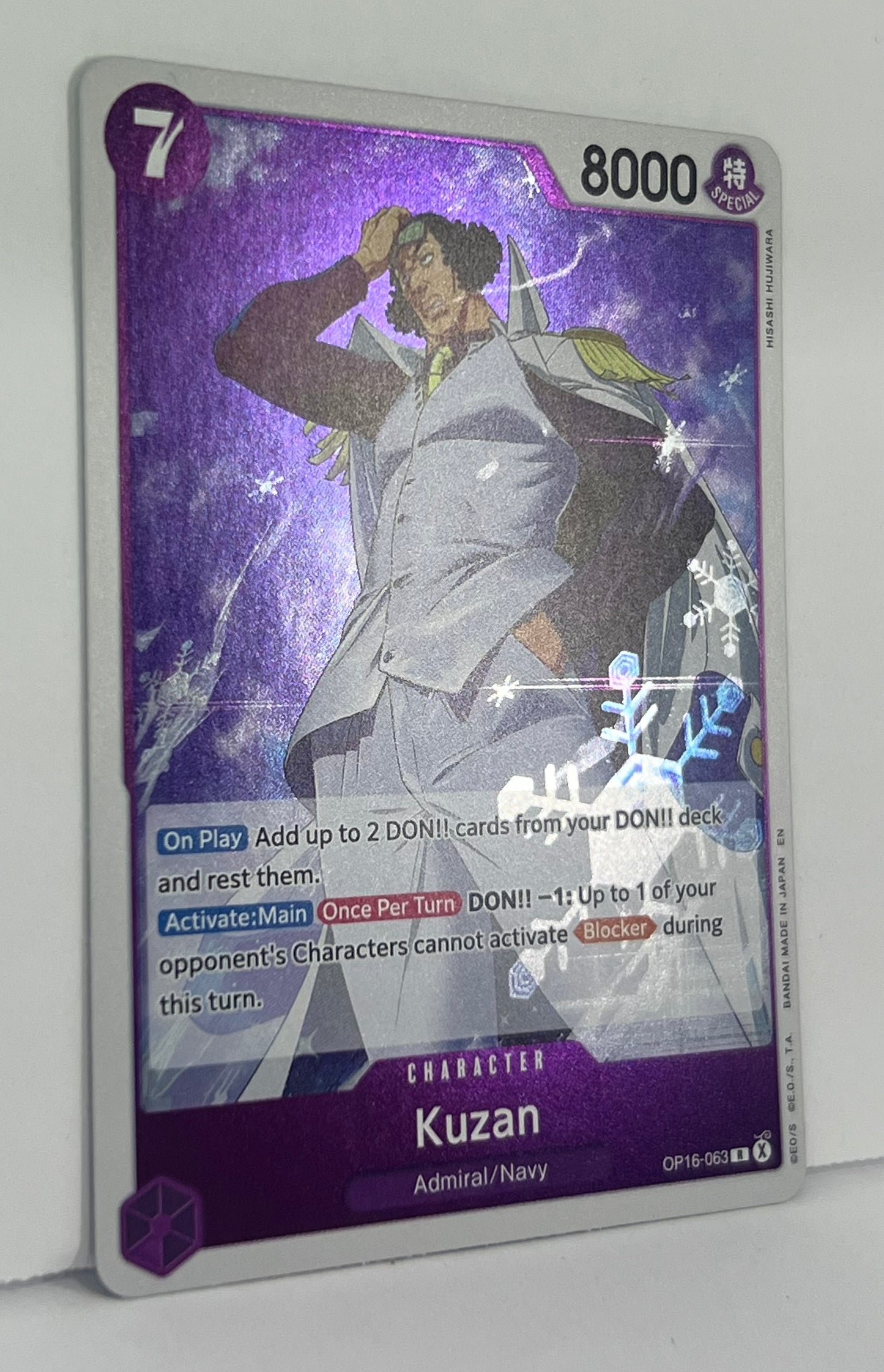 Kuzan - The Time of Battle OP16-063 R HOLO NM