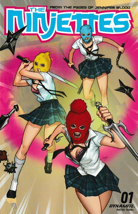 The Ninjettes #2 (2022) Lesley Leirix Li Cover