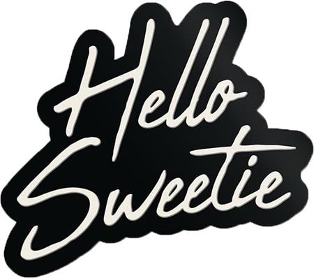 DOCTOR WHO HELLO SWEETIE ENAMEL PIN BADGE