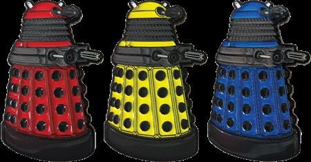 DOCTOR WHO PARADIGM DALEKS ENAMEL PIN BADGE