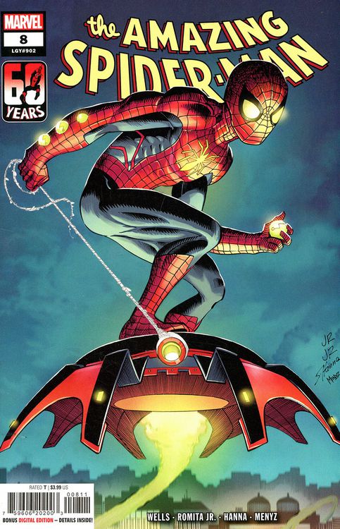 The Amazing Spider-Man #8 (2022) John Romita Jr. Cover NM