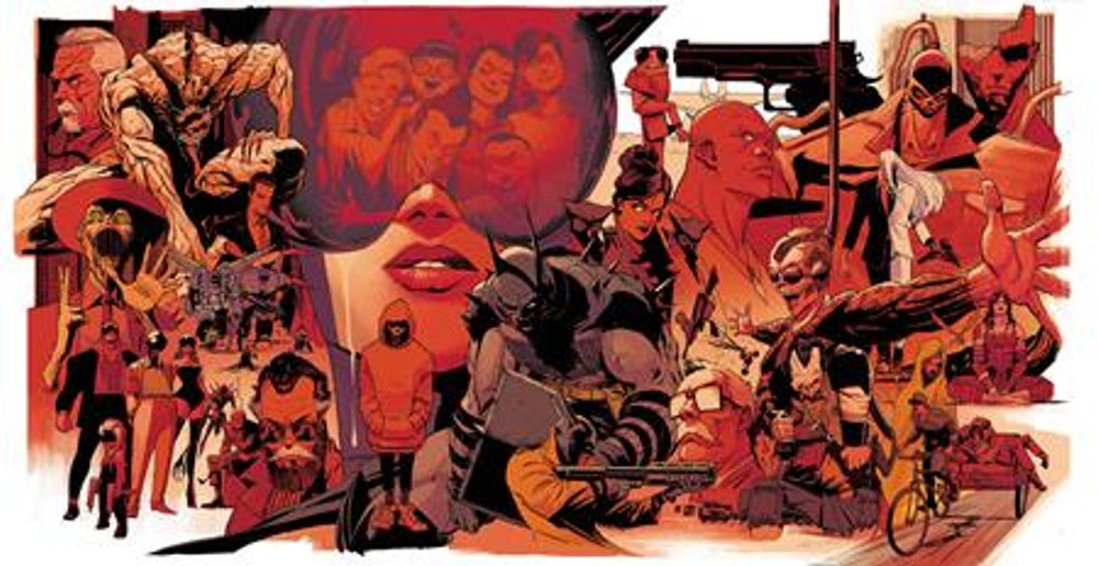 ABSOLUTE BATMAN #25 CVR A NICK DRAGOTTA GATEFOLD TRIPTYCH Nick Dragotta - FOC PREORDER