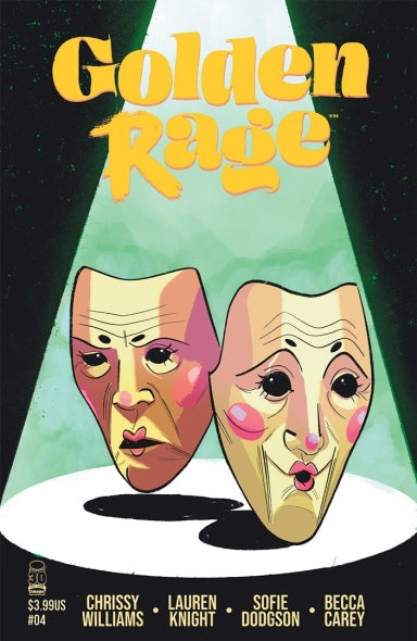 Golden Rage #4 (2022) Maria Wolf Variant NM