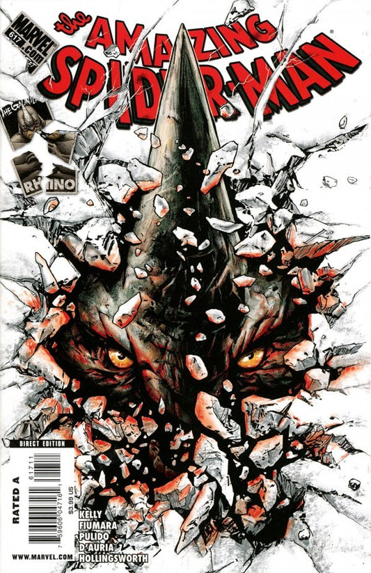 Amazing Spider-Man #617 (2010) Rhino / The Gauntlet NM