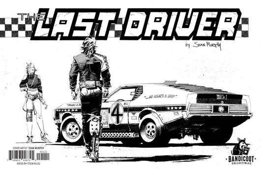 The Last Driver #1 Bandicoot Collectibles exclusive horizontal cover back by Sean Gordon Murphy