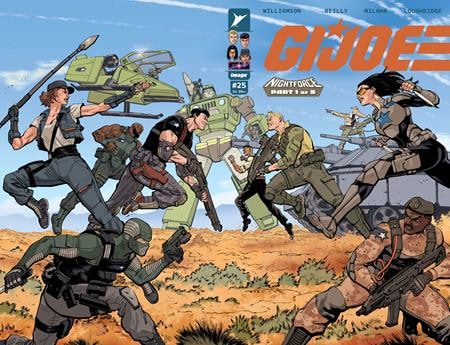 G.I. JOE #25 Cover A Tom Reilly Wraparound