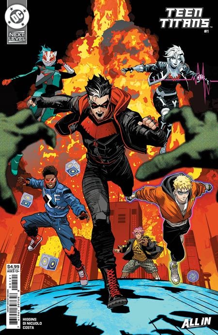 TEEN TITANS #1 Dan Mora Card Stock Variant