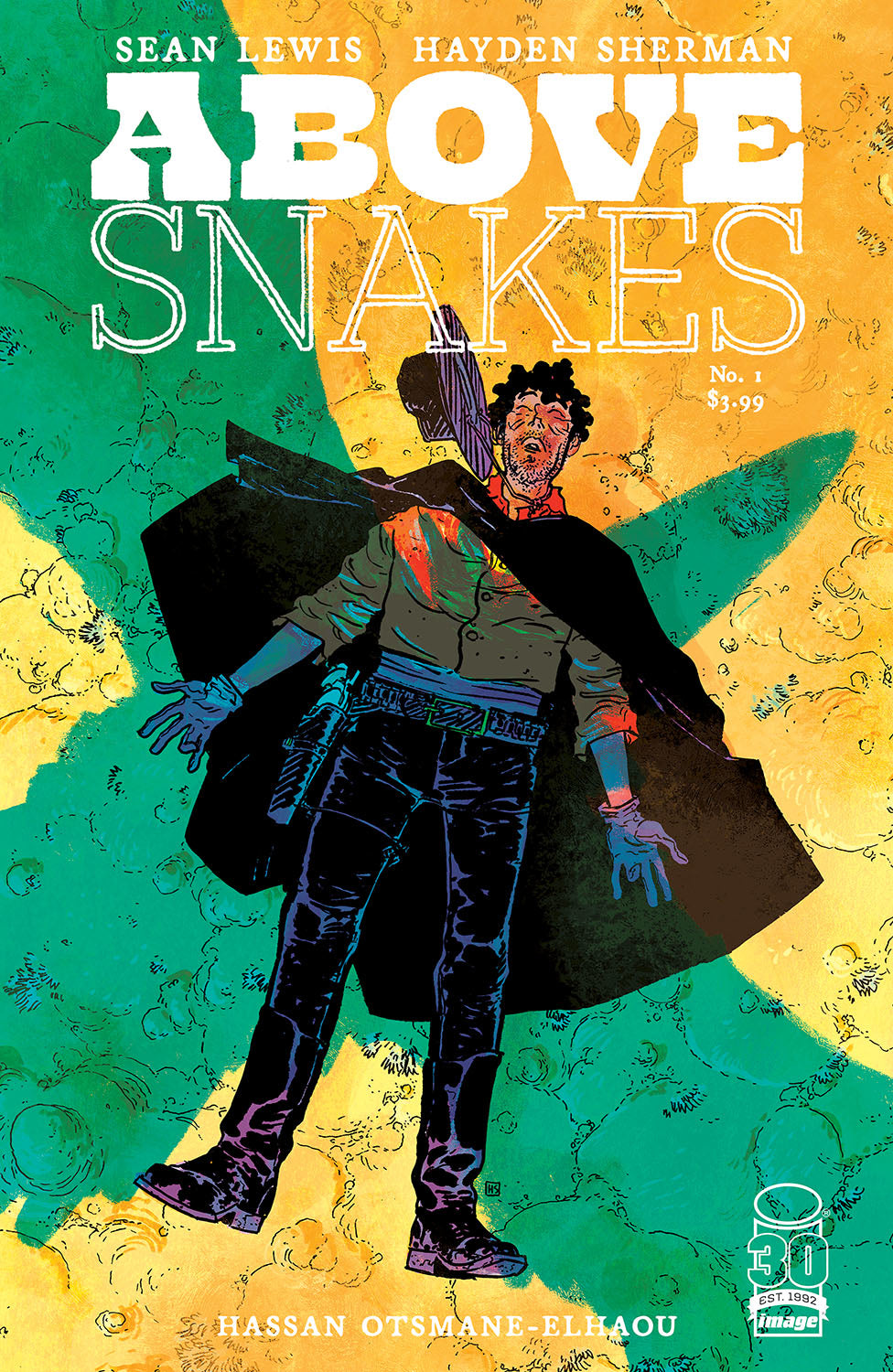 Above Snakes #1 (2022) Cover Hayden Sherman NM
