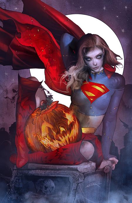 SUPERGIRL #18 CVR E DAN QUINTANA HALLOWEEN GLOW- IN- THE- DARK CARD STOCK VAR - FOC PREORDER