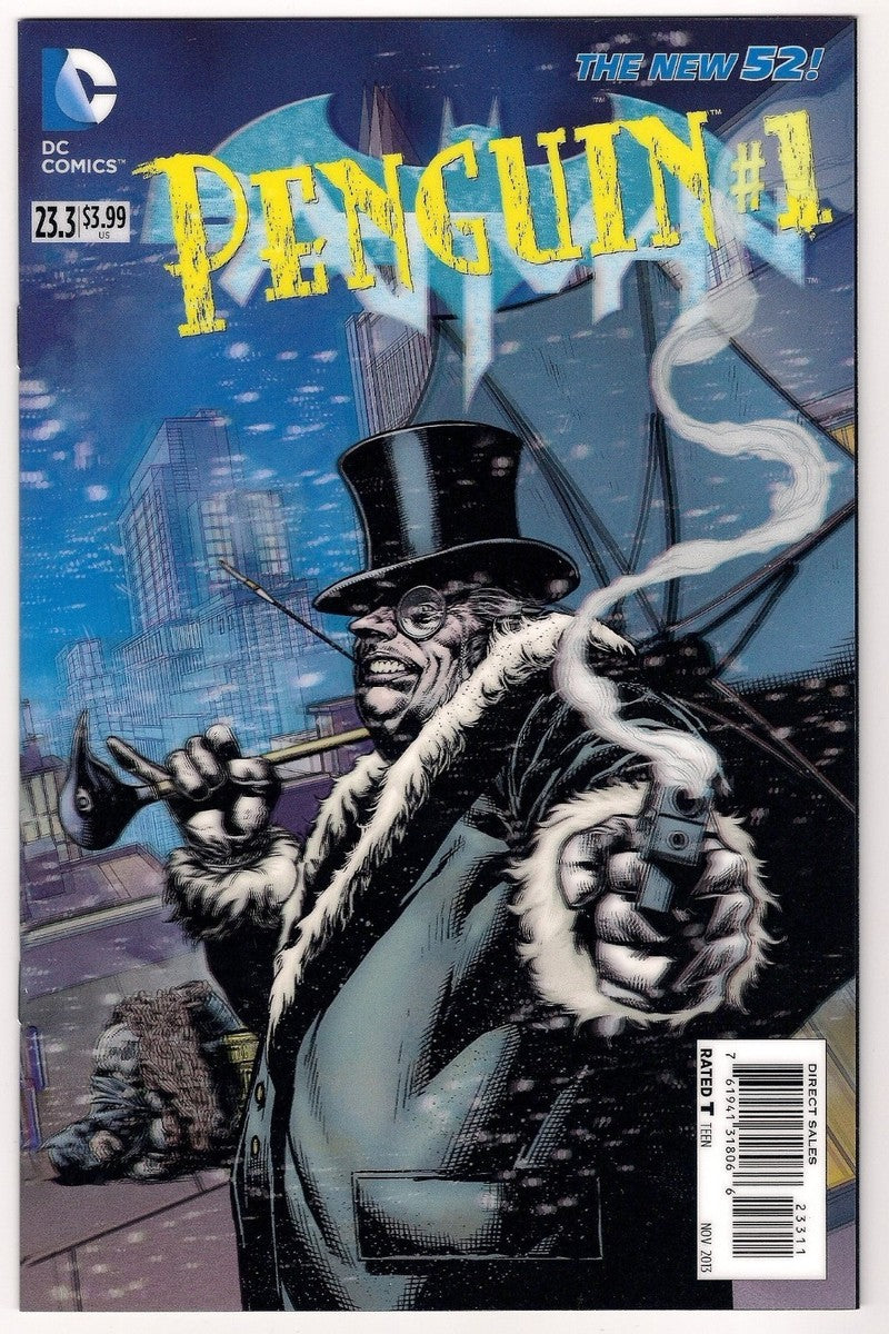Batman #23.3 Penguin #1 (2013) Holographic 3-D Variant NM