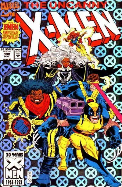 Uncanny X-Men #300 Newsstand Edition (1993) Holofoil Cover NM