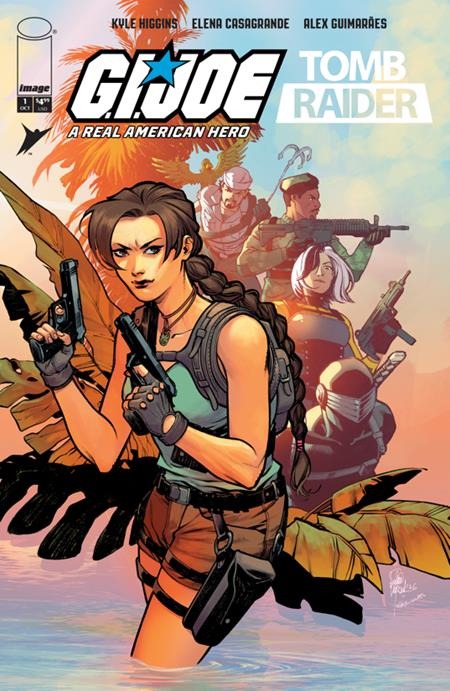 GI JOE A REAL AMERICAN HERO TOMB RAIDER #1 CVR A ELENA CASAGRANDE & ALEX GUIMARAES